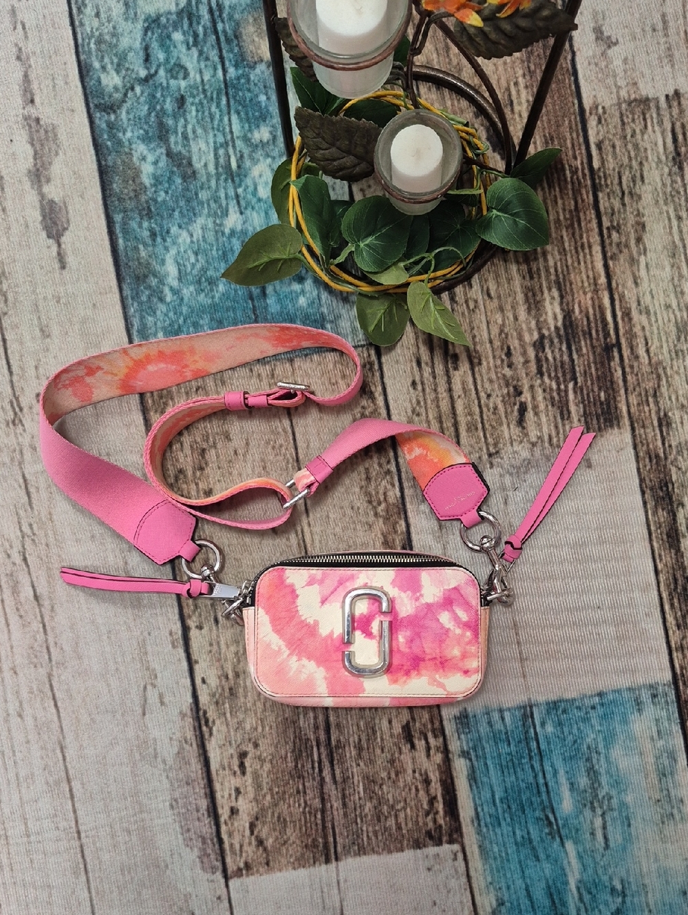 Marc Jacobs The Snapshot Watercolor Purse - Picture 2 of 15